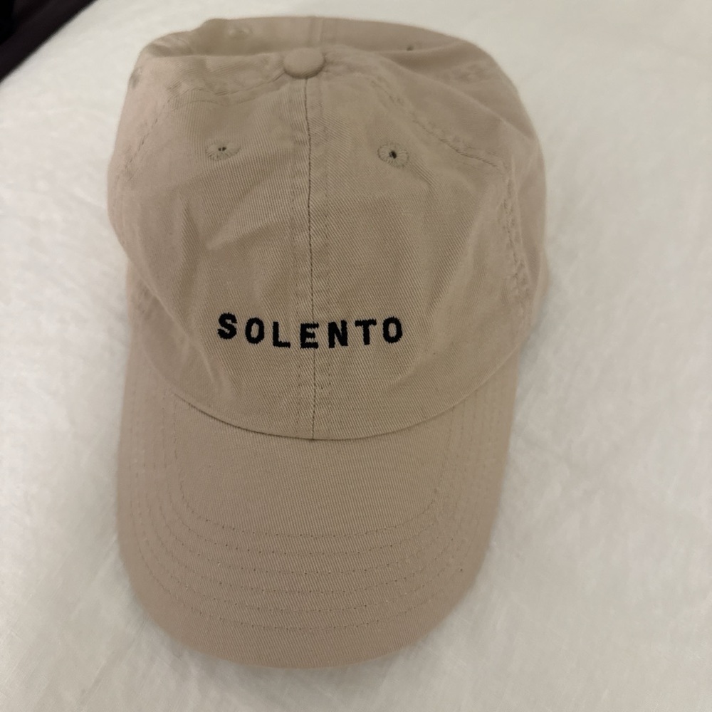 Solento Tan Baseball Cap